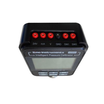 Medidor de fundo de aço inoxidável e tampa de plástico ABS HS602 Calibrador de pressão digital