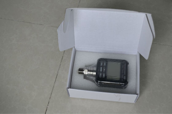 Medidor de fundo de aço inoxidável e tampa de plástico ABS HS602 Calibrador de pressão digital