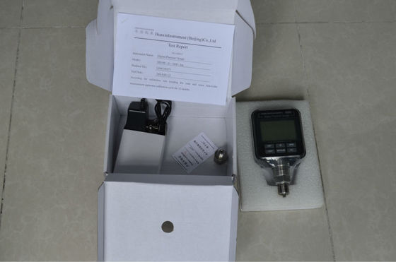 Calibração do transmissor de pressão e do interruptor de pressão com manômetro digital HS602