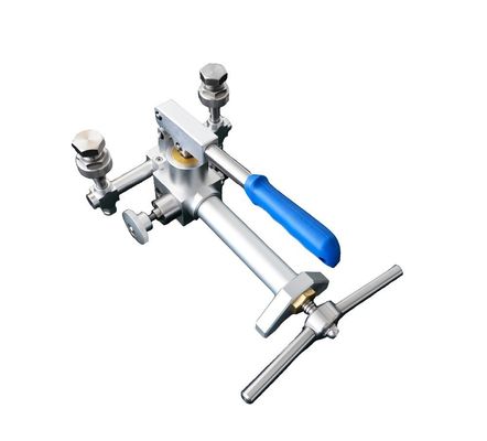 2.7kg HS703 Bomba de pressão pneumática portátil -0.95-60 bar