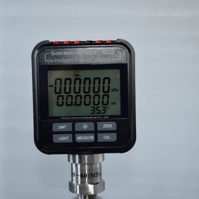 Calibrador de pressão inteligente HS602 versátil e profissional com conector 1/4NPT M
