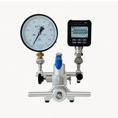 Comparador de manômetros de pressão pneumáticos HS702 Air Media com design fácil de usar