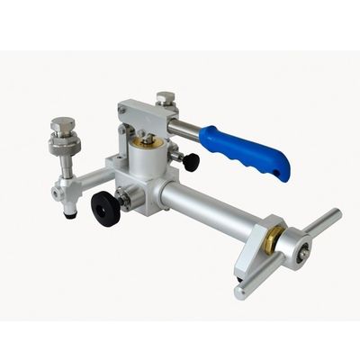 Calibrador de pressão de bomba de retenção manual de 60 bar HS703 de alta pressão de ar médio 286L*198W*140H mm