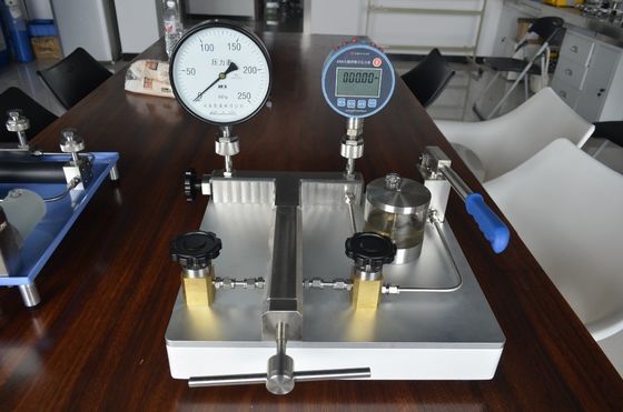 HS706 Comparador hidráulico para óleo Instrumento de ensaio de 0-1600 bar