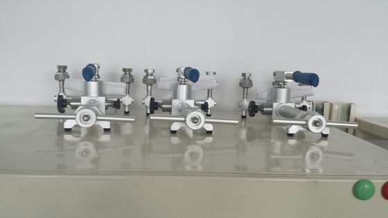 Bomba de calibração de pressão pneumática portátil de aço inoxidável