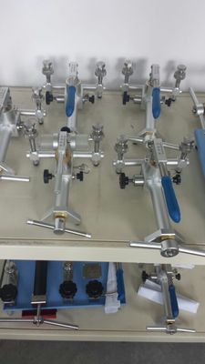 Bomba de calibração de pressão pneumática portátil de aço inoxidável