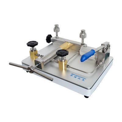 Teste de comparação de pressão sem esforço de uma bomba manual hidráulica profissional 0-1000bar