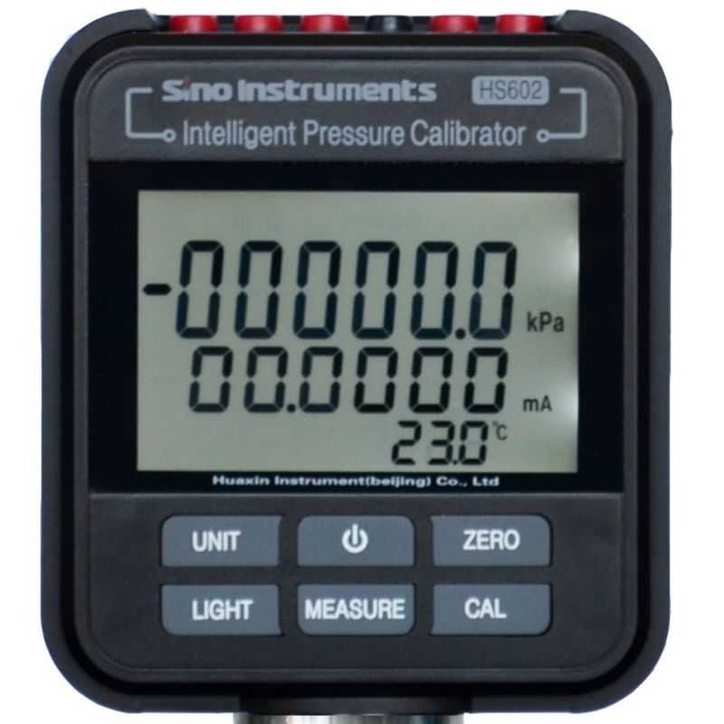 HS602 Calibrador de Pressão Inteligente 24 V Voltagem e Corrente 4-20mA para Profissionais